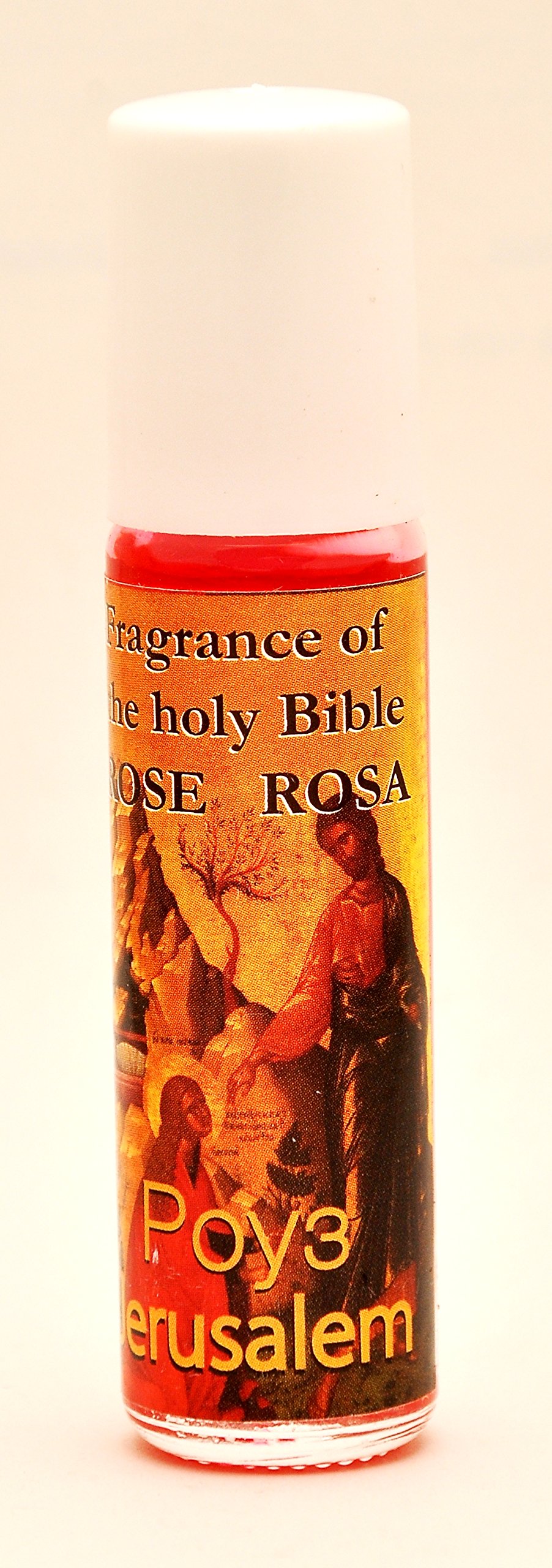 5-Pack Anointing Oil Roll-On Bottles 10ml from Jerusalem - Holy Oil for Prayer, Worship & Spiritual Blessings