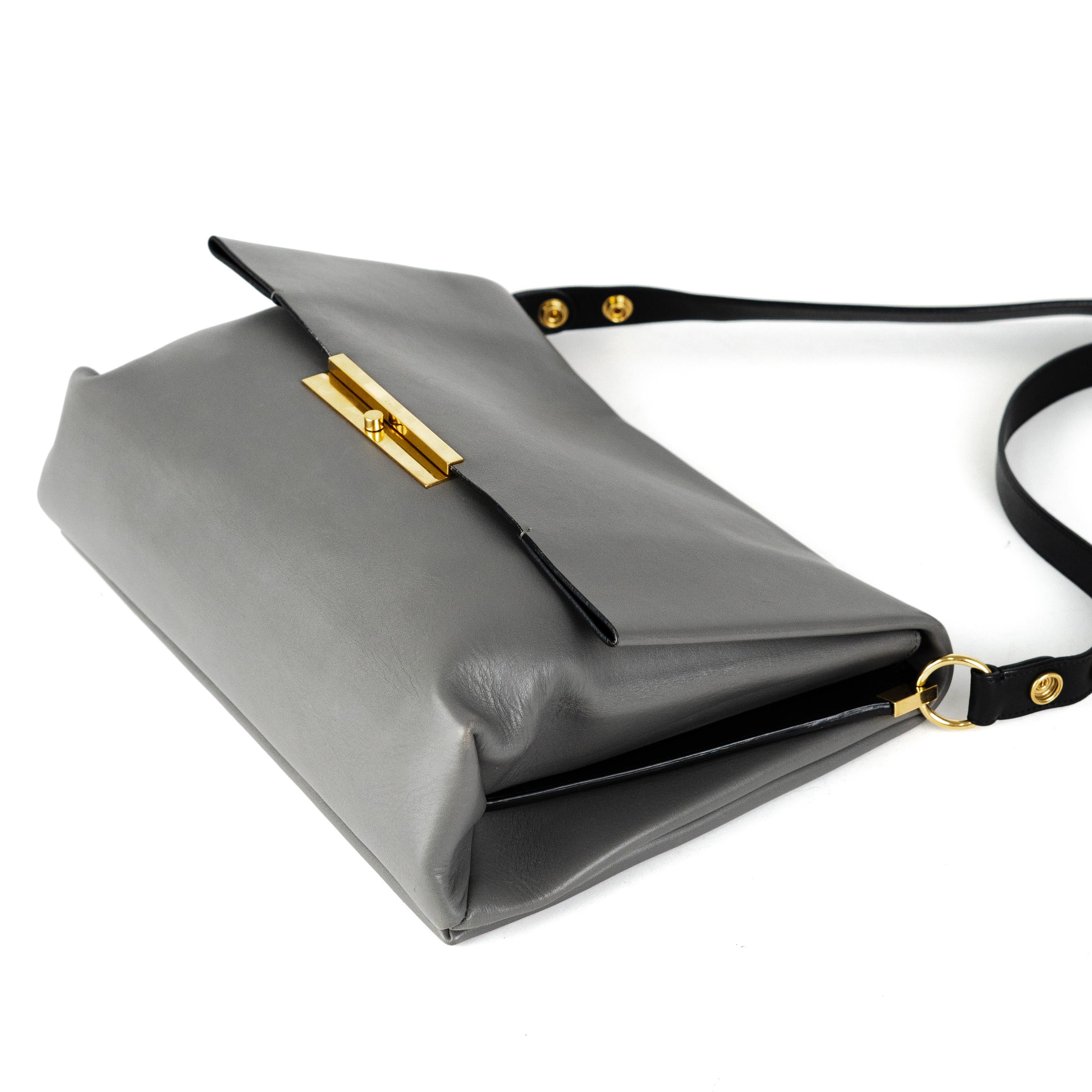 Celine Blade Bag in Gray - Stylish Designer Handbag for Women | Perfect for Work, Travel & Evening Events
