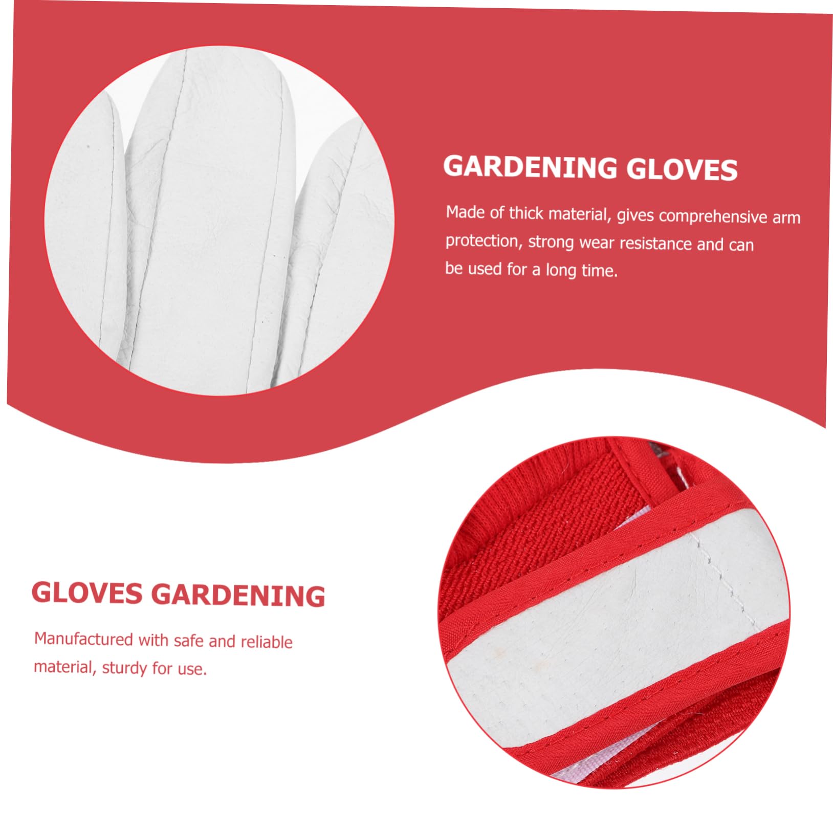 POPETPOP Gardening Gloves for Men & Women - Sticky Band Small Gardening Tools - Durable & Comfortable for Planting, Weeding & Outdoor Work