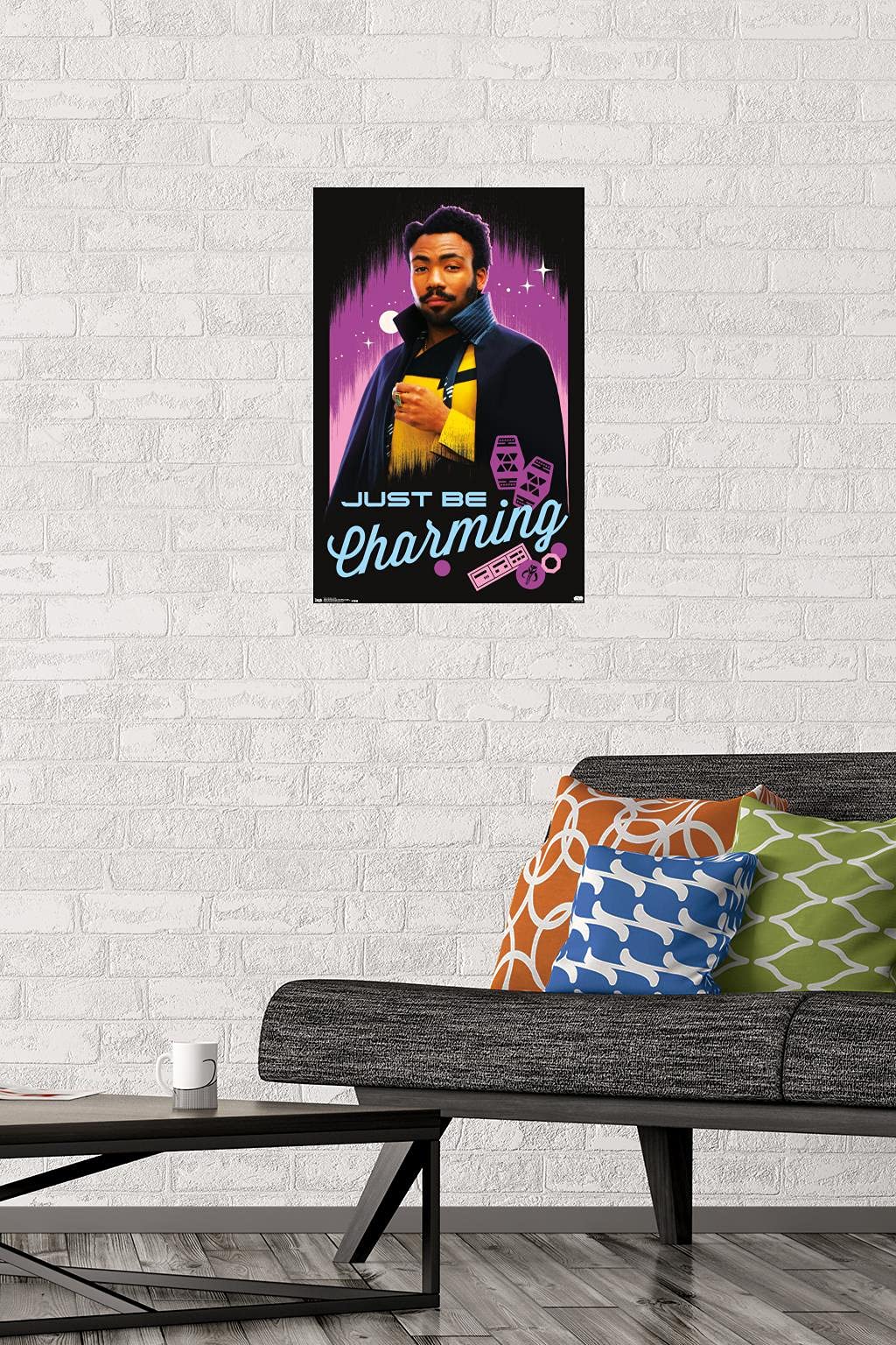 Star Wars Solo Lando Calrissian Movie Poster 22.4x14.7 Inch - Premium Unframed Wall Art Decor for Bedroom, Living Room & Office