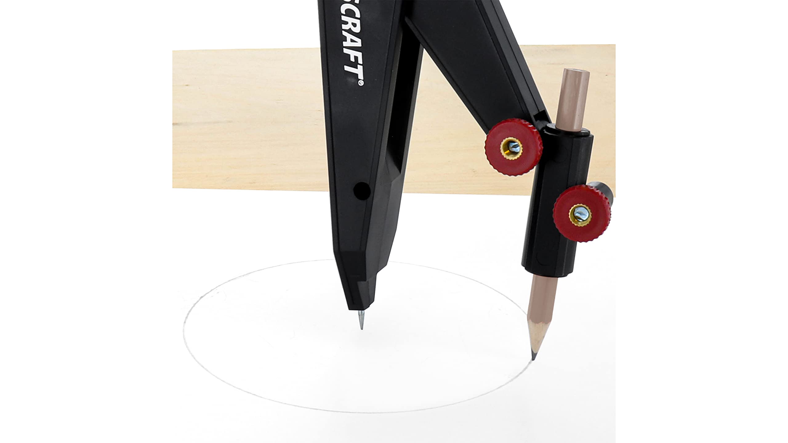 Milescraft 8407 ScribeTec - Professional Scribing and Compass Tool for Woodworking, Metalworking & DIY Projects | Perfect for Marking, Measuring & Layout Tasks