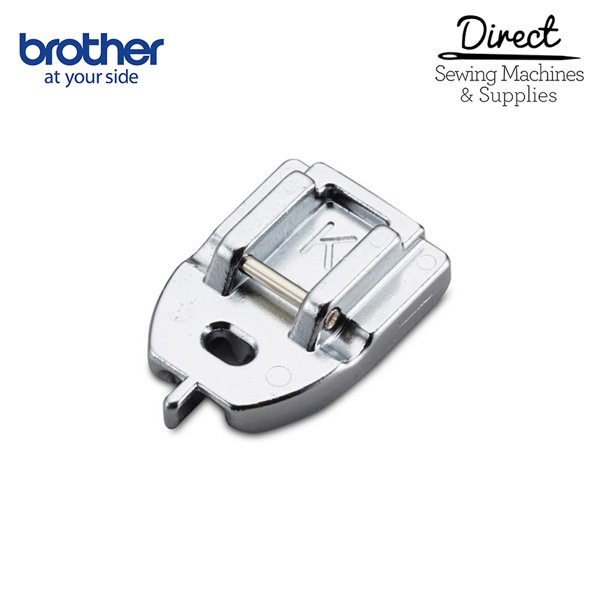 Brother Invisible Zipper Foot F080AP SA102C - Perfect for Sewing Dresses, Skirts & Upholstery | Easy Installation & Professional Finish