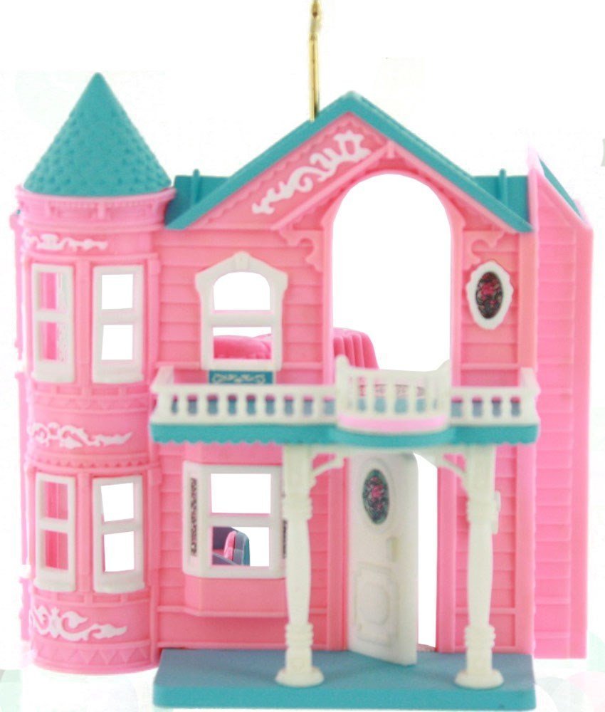 Barbie Dream House Ornament by Hallmark - Perfect for Christmas Tree Decorations, Collectibles & Gift Giving
