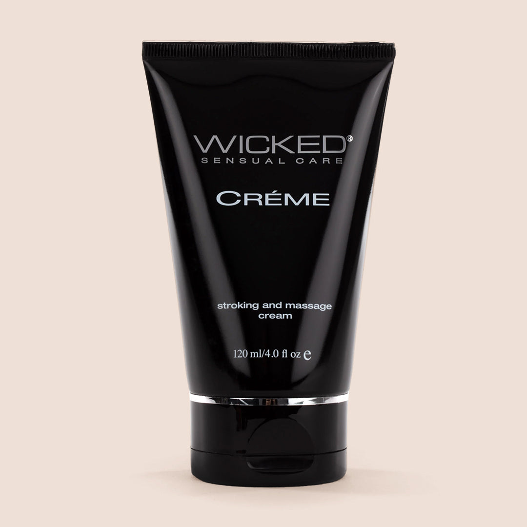 Wicked Creme Coconut Oil Massage Lotion - Natural Moisturizer for Sensual Massage & Body Relaxation | Perfect for Couples, Spa Nights & Self-Care Rituals