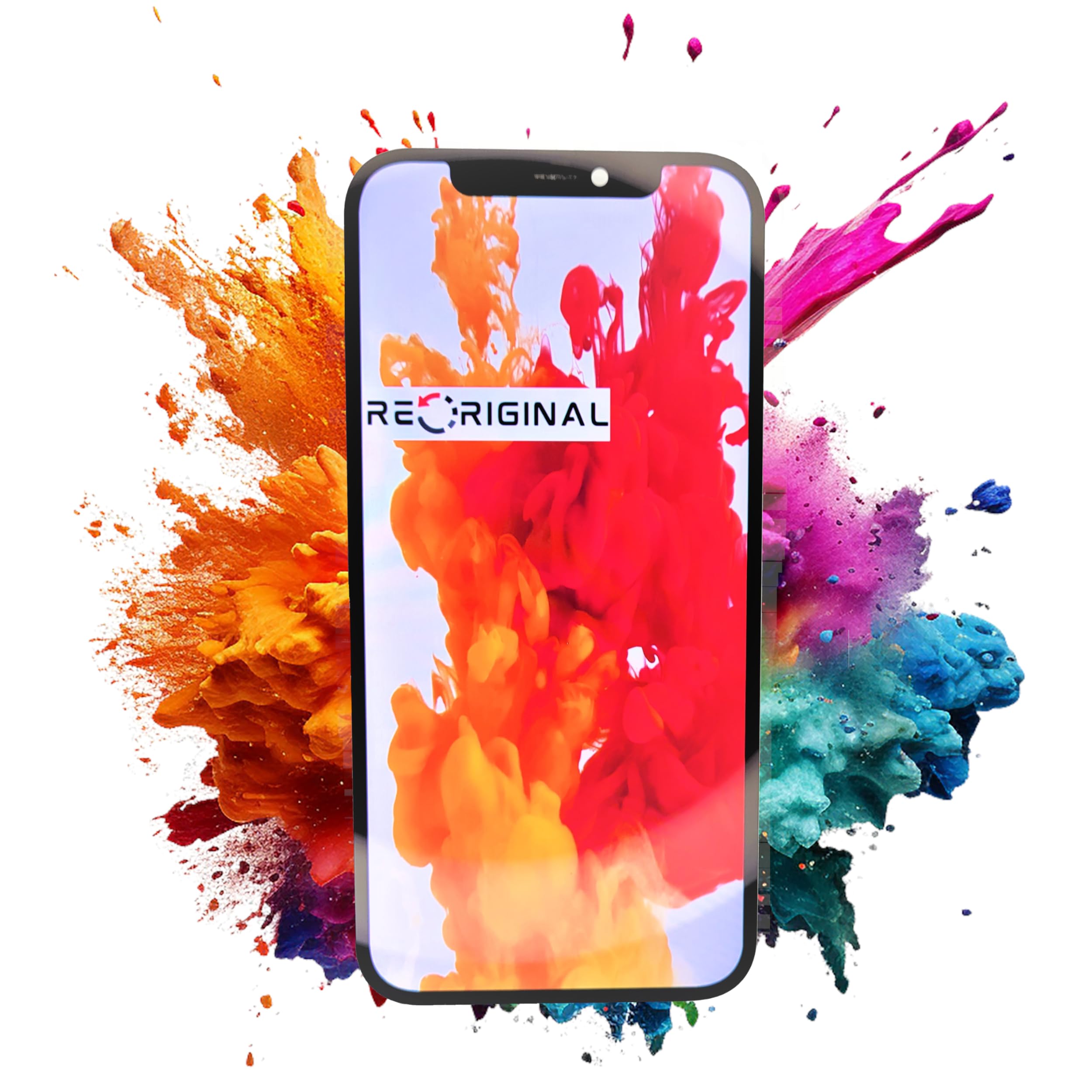 Original Title: for iPhone 12 & iPhone 12 Pro Screen Replacement Genuine OEM Soft OLED Full HD Screen Replacement and Digitizer Touch Sensor Assembly - Keep Face ID - Waterproof Sticker and Screen Protector Included    Optimized Title: **Genuine OEM Soft OLED Full HD Screen Replacement for iPhone 12 & iPhone 12 Pro with Digitizer Touch Sensor - Retains Face ID - Includes Waterproof Sticker & Screen Protector - Perfect for DIY Repairs & Cracked Screen Replacement**