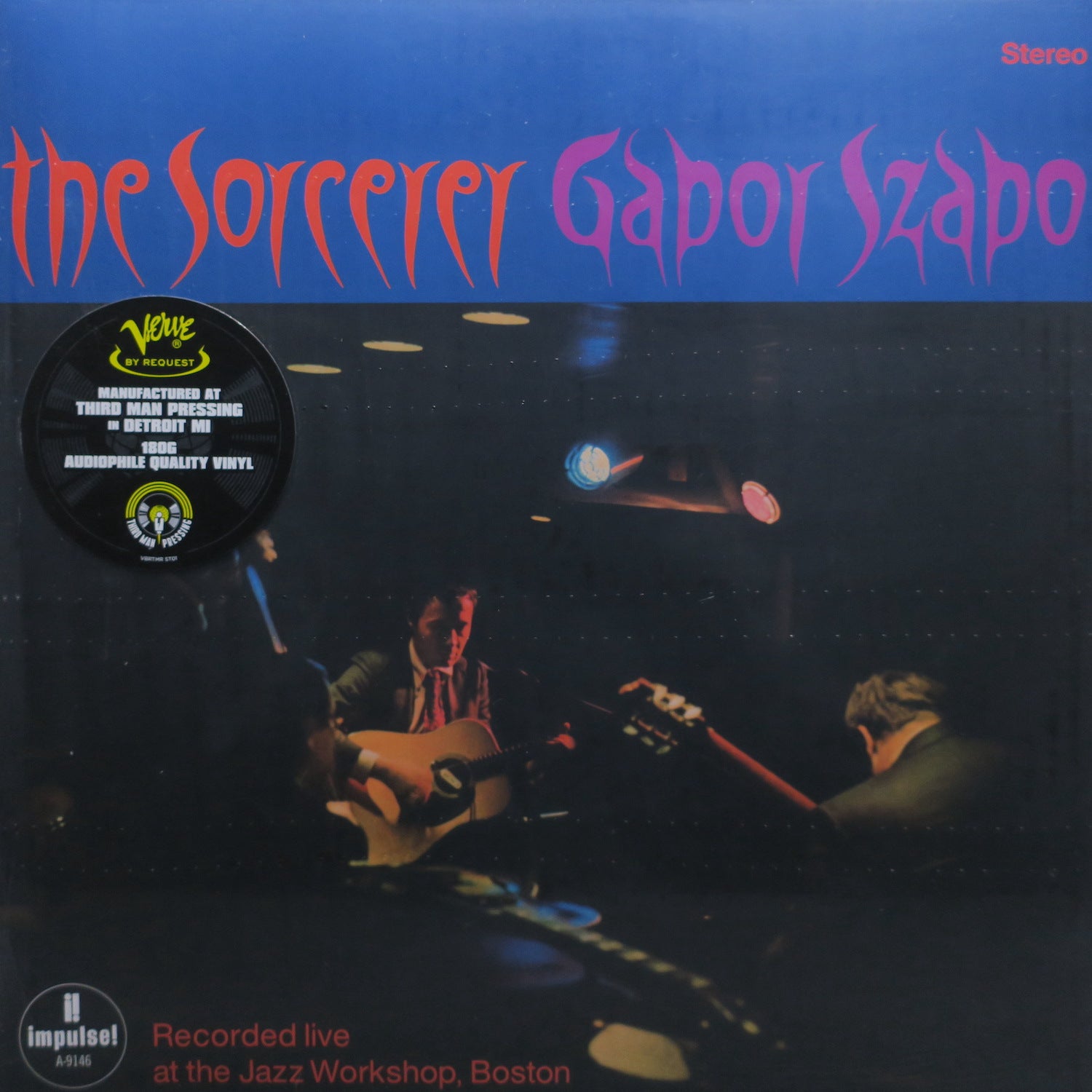 GABOR SZABO 'Sorcerer' Vinyl LP Record - 1967 Soul Jazz Album - Limited Edition Jazz Music for Collectors & Audiophiles - Perfect for Vinyl Enthusiasts & Jazz Lovers Home Listening