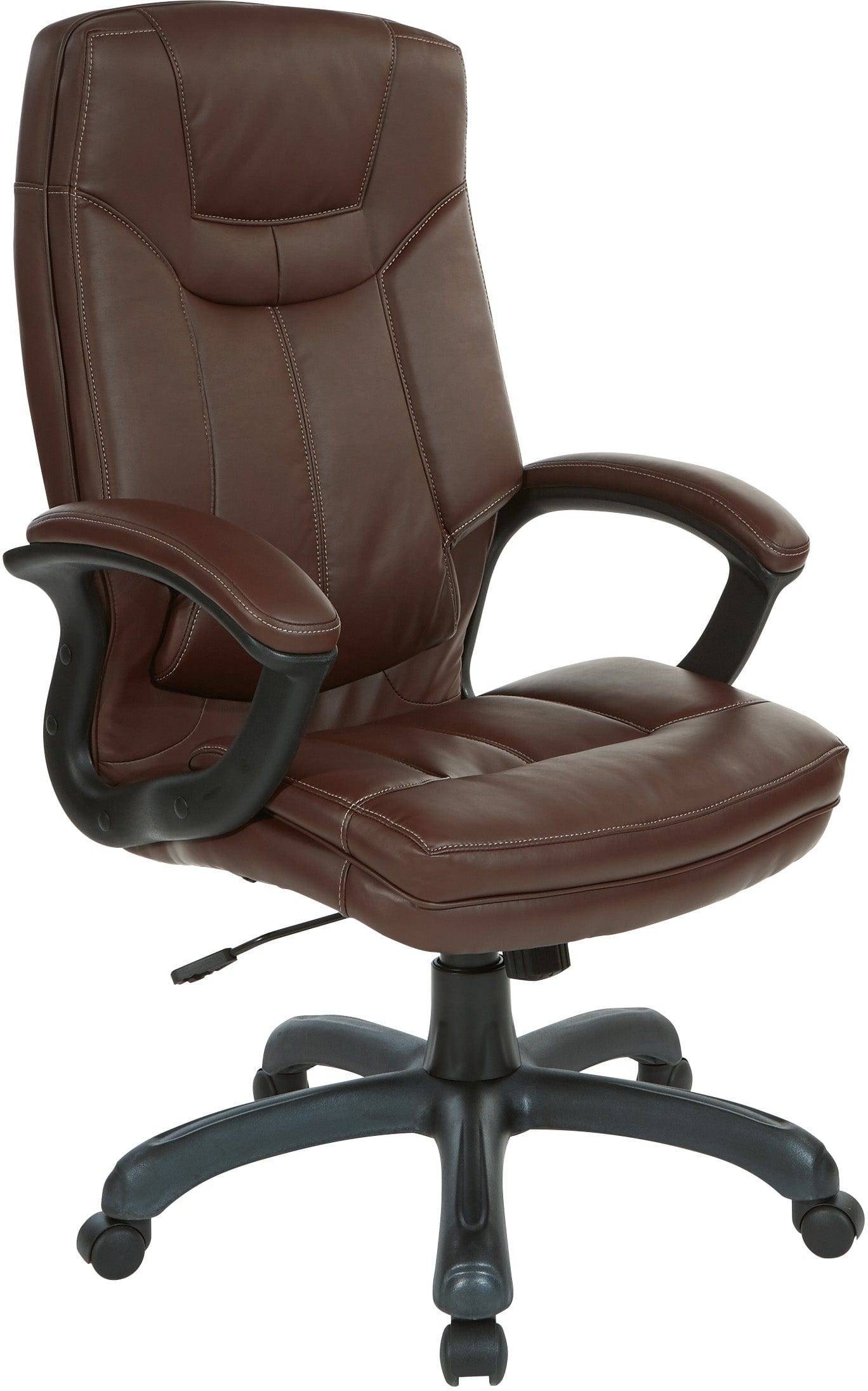 Office Star Executive High Back Chair [FL6080] - Ergonomic Office Chair with Lumbar Support for Home & Business Workspaces