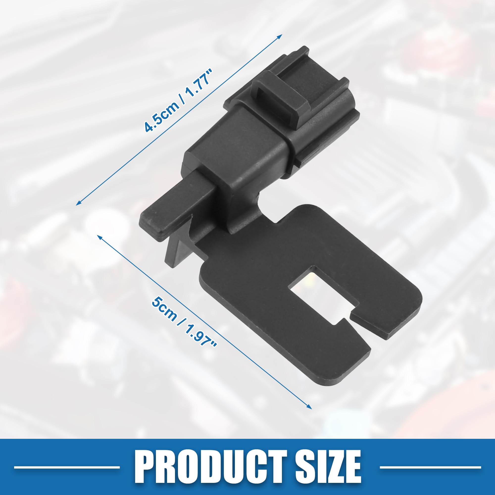 Chrysler 200 2016 Air Intake Temperature Sensor 5149265AB - Plastic Black IAT Sensor Replacement for Engine Performance - Perfect for Cold Weather Driving & Fuel Efficiency Improvement