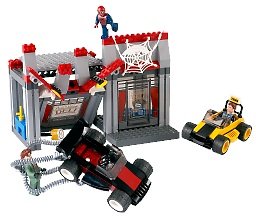 LEGO Spiderman 4860: Cafe Attack Building Set - Superhero Toy for Kids with Spiderman Minifigure - Perfect for Creative Play & Marvel Collectors