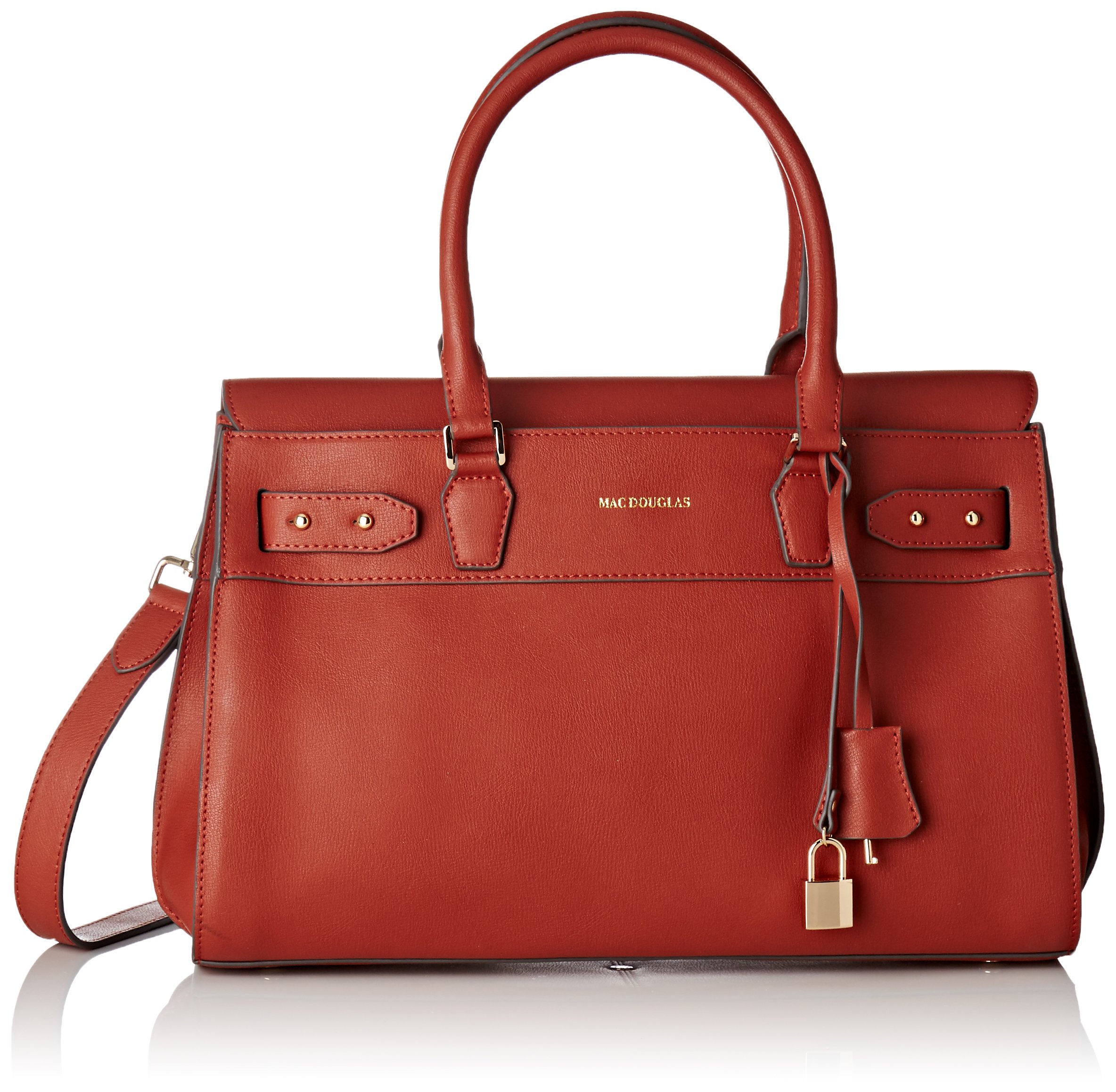 Mac Douglas Top-Handle Bags for Women - Stylish Leather Shoulder Handbag Purse - Perfect for Work, Travel & Everyday Use