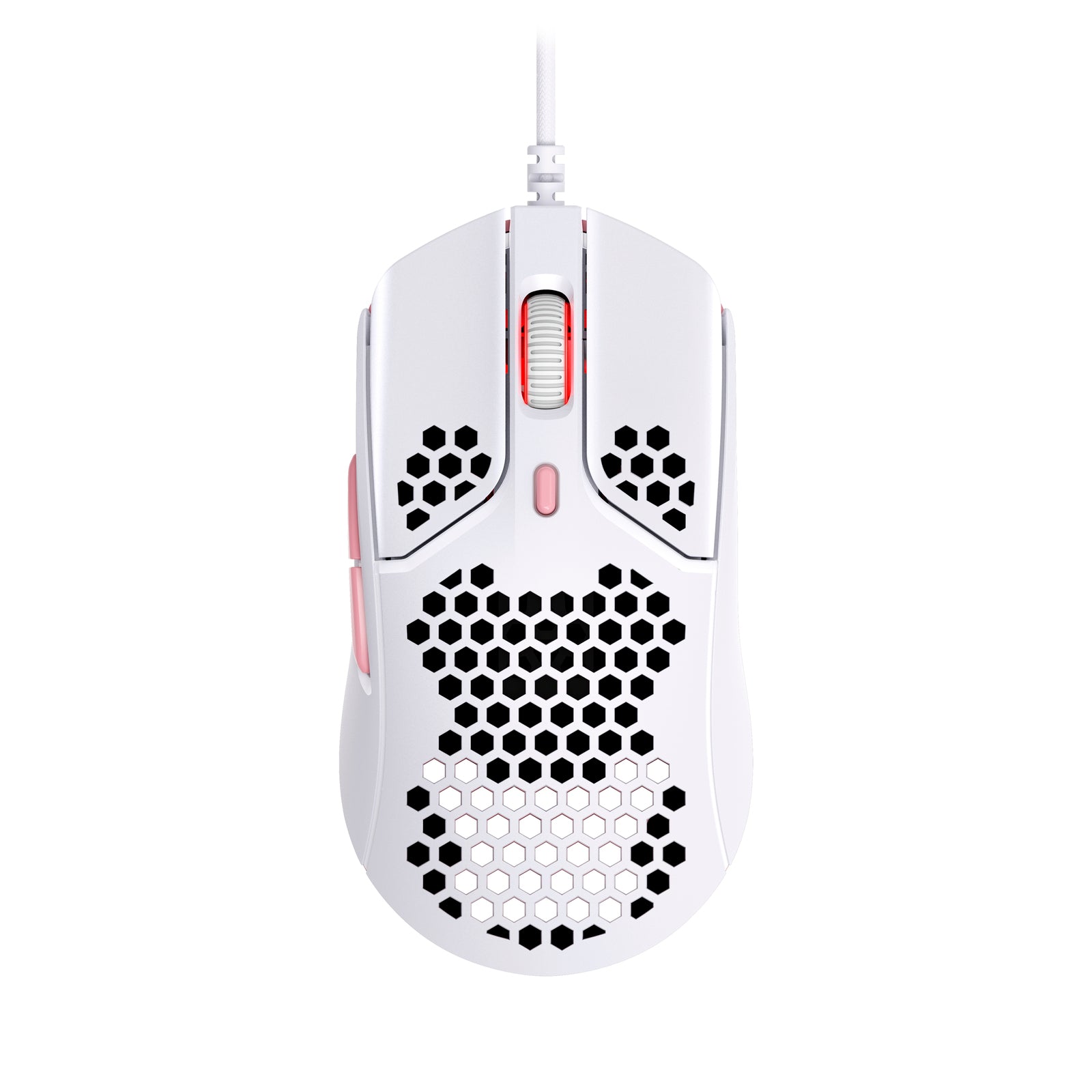 HyperX Pulsefire Haste Wireless Gaming Mouse - Lightweight Honeycomb Design, 59g Ultra-Light, 16K DPI, Omron Switches - Perfect for FPS, MOBA & Esports Gaming