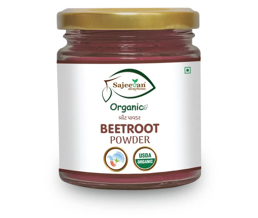 Organic USDA Certified Beet Root Powder - Non-GMO, No Preservatives or Additives - Pure & Natural for Smoothies, Baking & Wellness Drinks