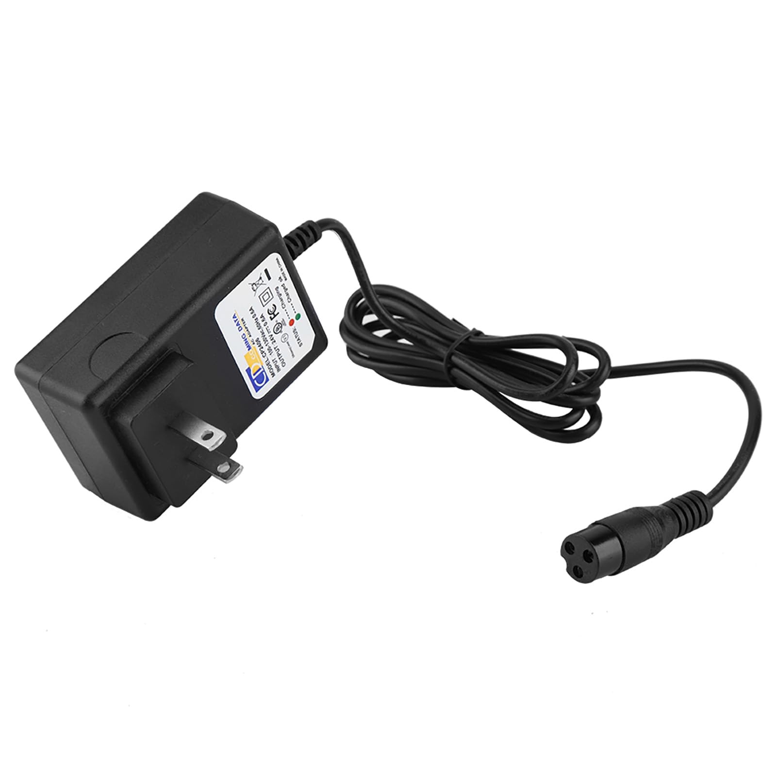 24V Electric Scooter Battery Charger for Razor E100 E125 E500S PR200 MX350 - 0.6A Replacement Charging Cord | Fast Charging, Durable & Safe | Perfect for Kids' Commuting, Neighborhood Rides & Outdoor Adventures