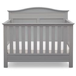 Barrett 4-in-1 Convertible Baby Crib - White Nursery Furniture for Newborn to Toddler | Perfect for Modern Nursery, Bedroom & Daycare