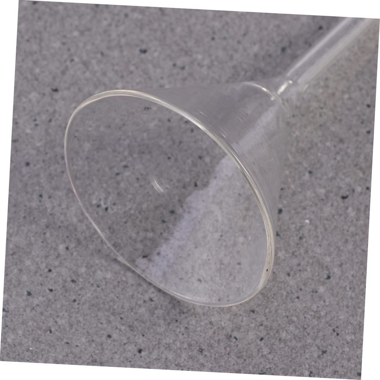 Premium Clear Glass Water Bottle with Stainless Steel Funnel - Chemistry Feeding Funnel for Lab Use, Home Brewing & Outdoor Activities - BPA-Free, Leak-Proof Design for Liquids & Powders