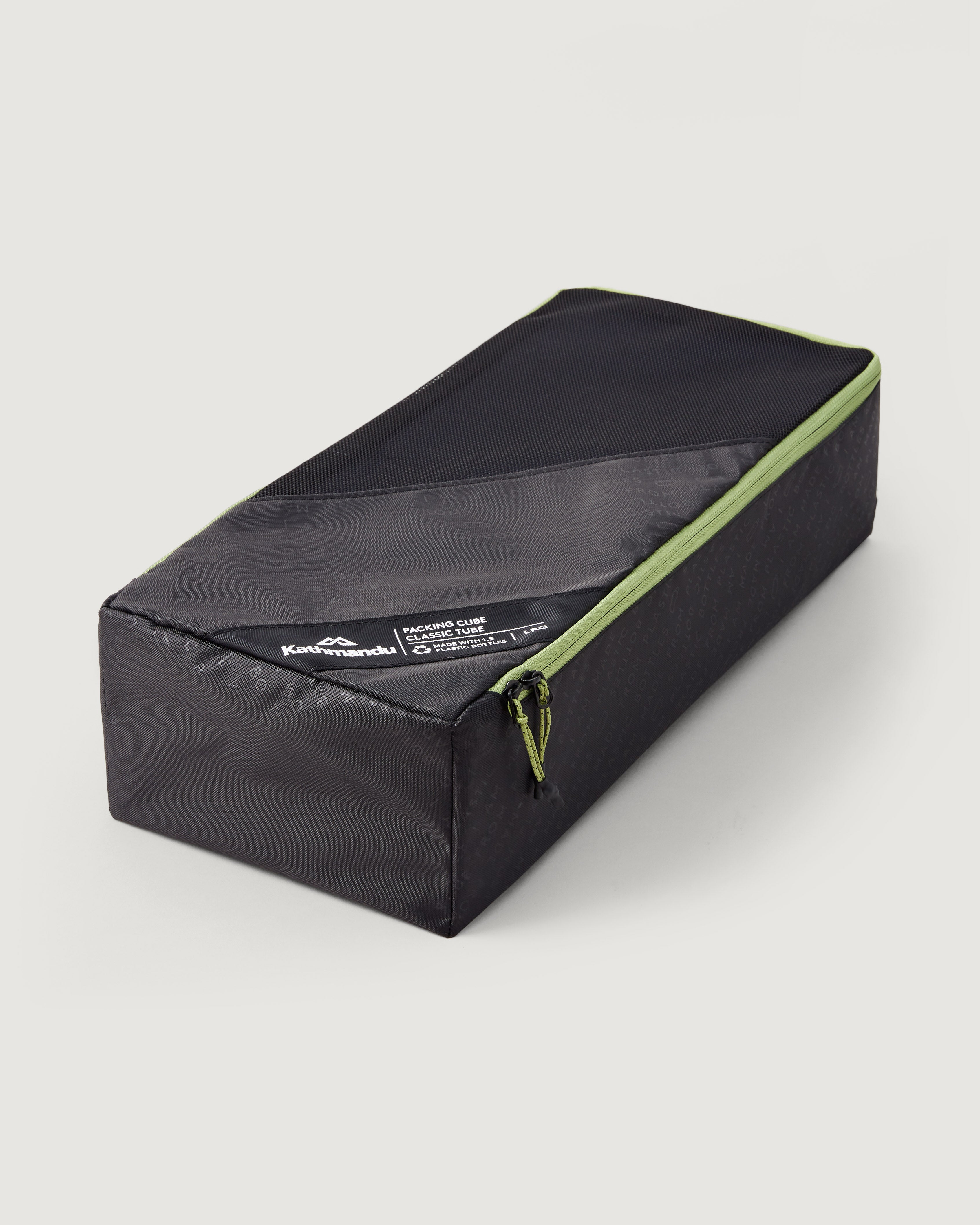 Premium Packing Cubes for Travel - Classic Large Tube Organizer in Black - Perfect for Suitcases, Backpacks & Closet Storage