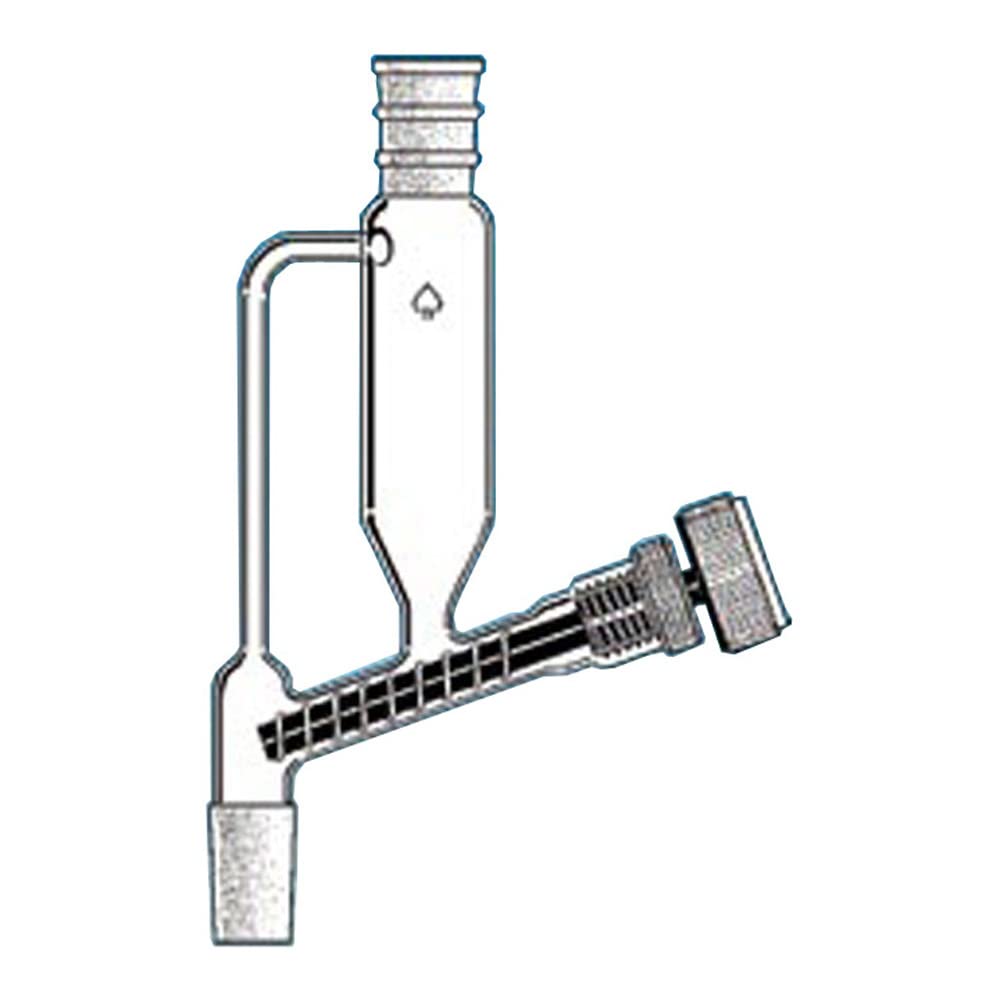 7239-30 Powder Dispensing Funnel - 100mL Capacity with 1mL Graduations - Precise Powder Measuring Tool for Baking, Chemistry & Lab Use