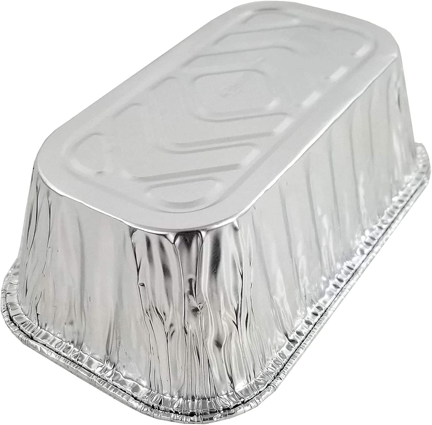 Handi-Foil 12-Pack 1 lb Aluminum Foil Mini Loaf Pans with Clear Dome Lids - Perfect for Baking Bread, Cakes & Desserts - Great for Home, Bakery & Meal Prep