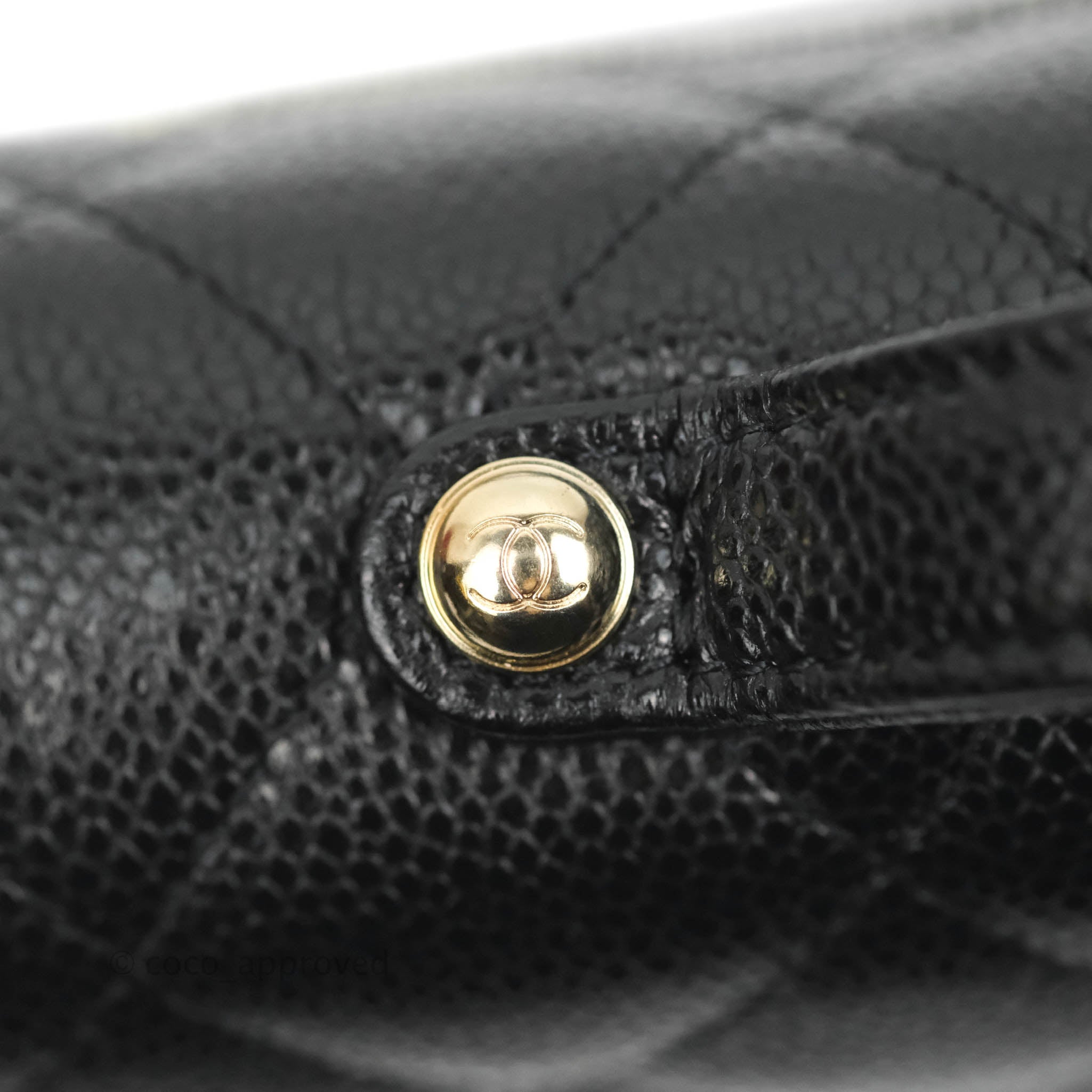 Chanel Business Affinity Clutch with Chain - Black Caviar Leather & Gold Hardware - Perfect for Work, Evening Events & Luxury Gift Giving