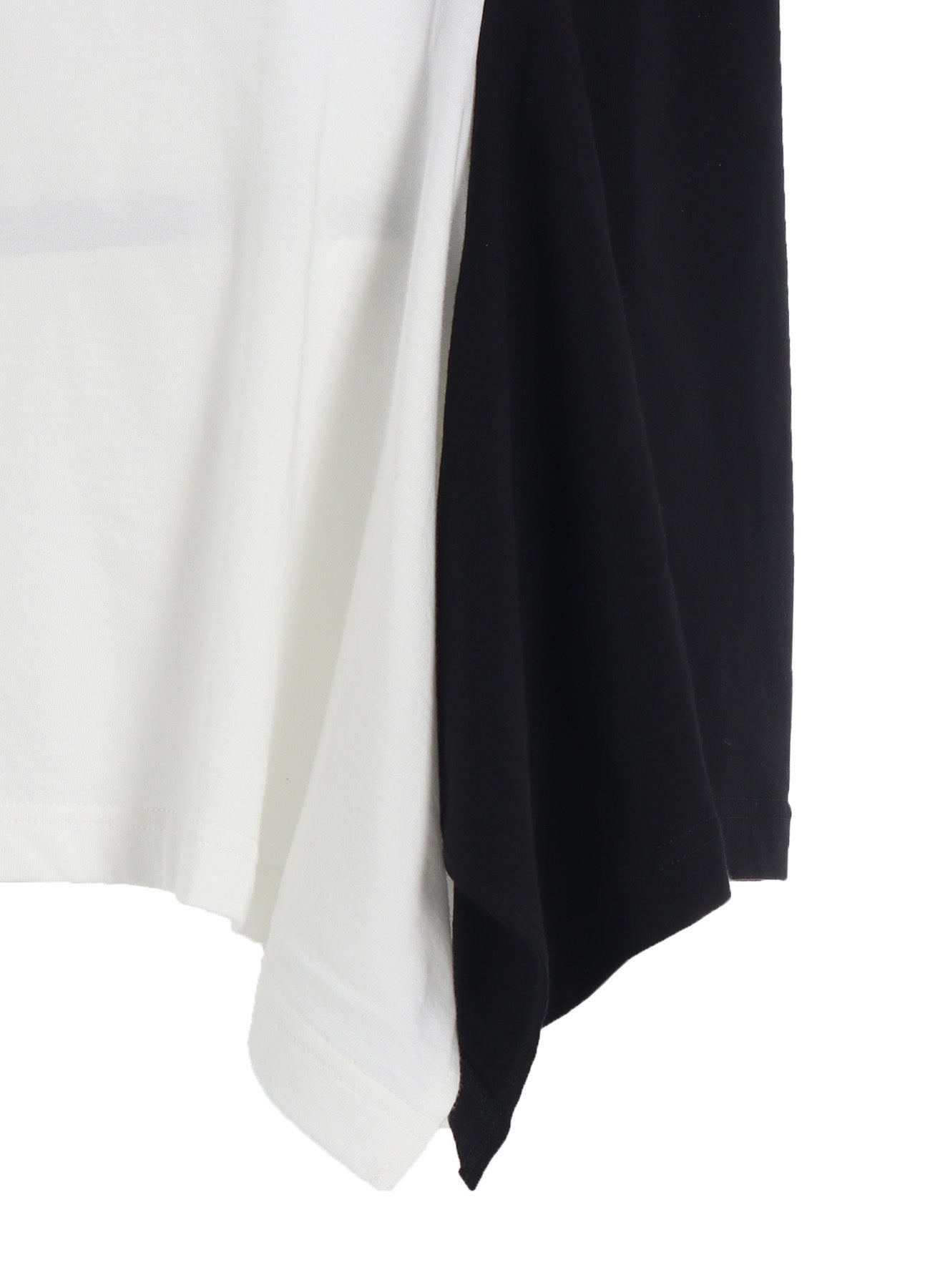Soft Cotton Jersey Fabric Switch Half-Sleeve Draped T-Shirt for Women - Casual Comfort Wear for Everyday Outfits & Layering