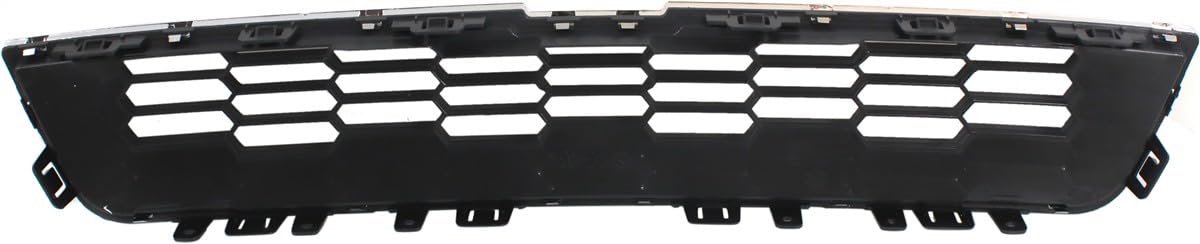 Textured Gray Shell & Insert Grille Compatible with SONIC 2012-2016 LS/LT/LTZ Models - Perfect for Car Front End Upgrade & Customization