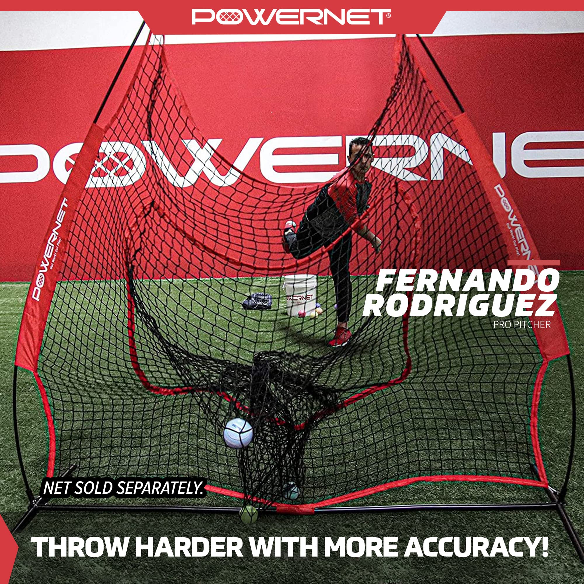 PowerNet Weighted Baseball Training Bundle - Heavy Weighted Baseballs for Pitching, Throwing & Long Toss - Strength Building Baseball Equipment for Command & Core Training - Perfect for Baseball Practice, Pitching Drills & Strength Training