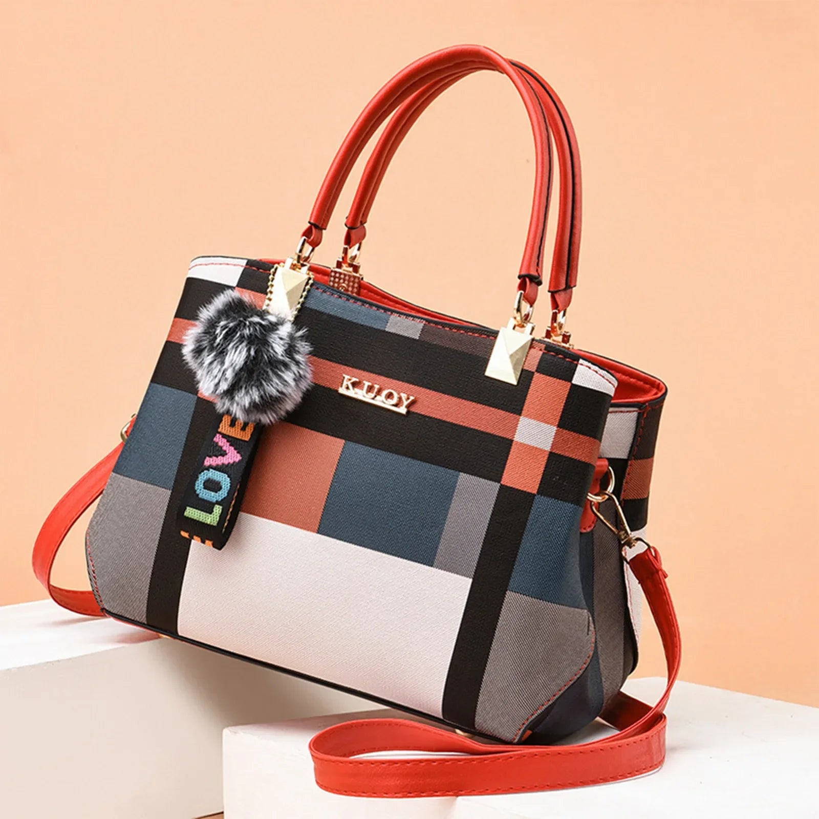 Luxury Designer Handbags for Women - European & American Style Crossbody Shoulder Bag - Nylon Fashion Purse for Daily Use, Travel & Shopping