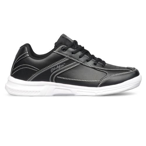 KR Strikeforce Flyer Lite Black Bowling Shoes - Men's & Women's Slip-Resistant Athletic Shoes for League Play & Tournament Bowling
