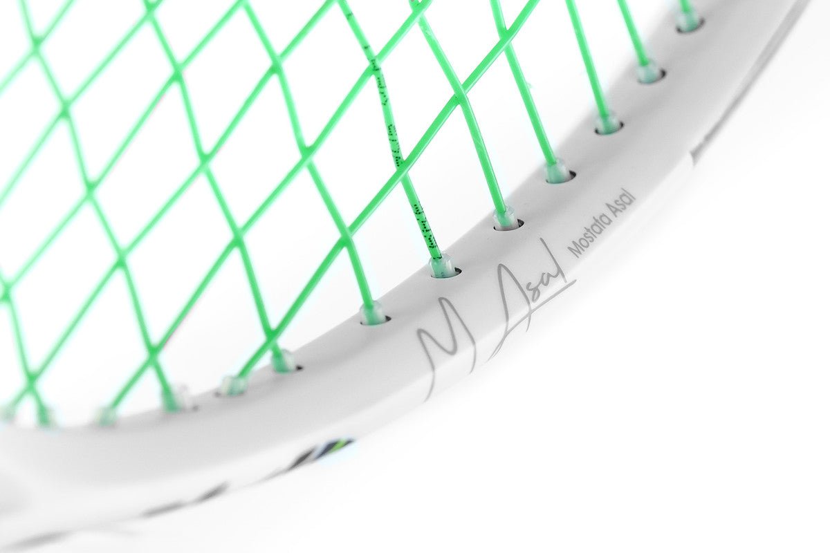 Tecnifibre Slash 120 Squash Racquet - Premium White Squash Racket for Competitive Play & Training | Perfect for Indoor Court Matches & Professional Players