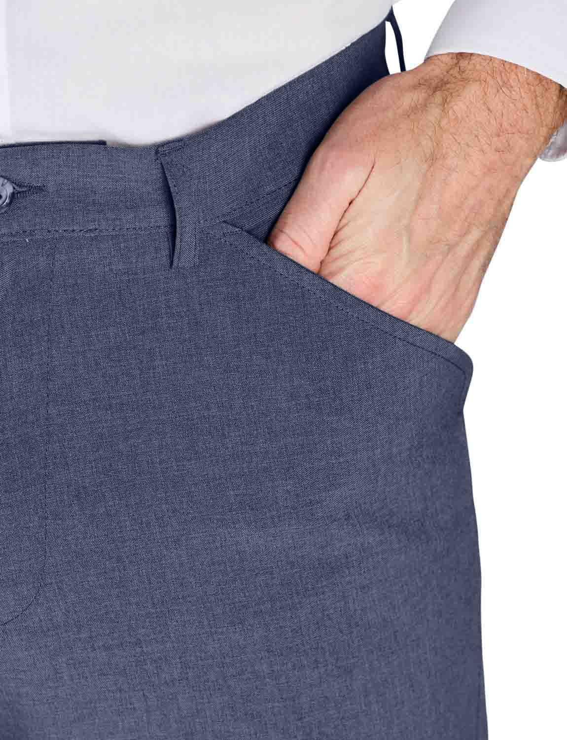 Stylish Men's Frogmouth Pocket Formal Pants - Comfortable & Versatile Dress Pants for Office, Business, Wedding & Special Occasions