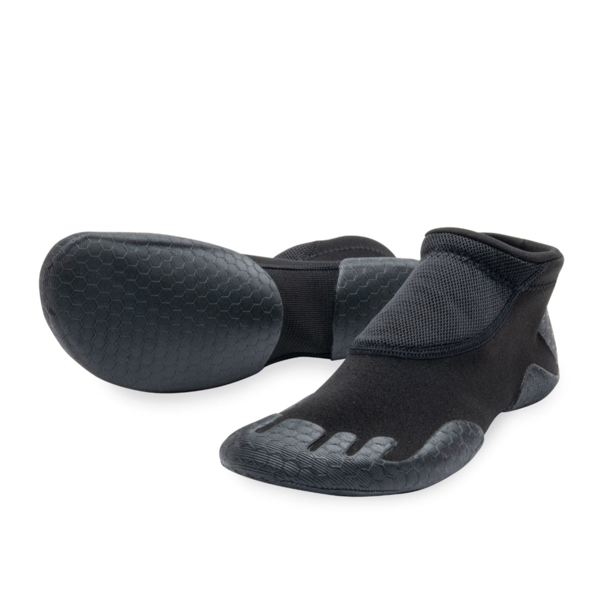 Dakine Unisex 1mm Folding Reef Booties - Black Water Shoes for Men & Women | Perfect for Beach, Surfing, Snorkeling & Water Sports