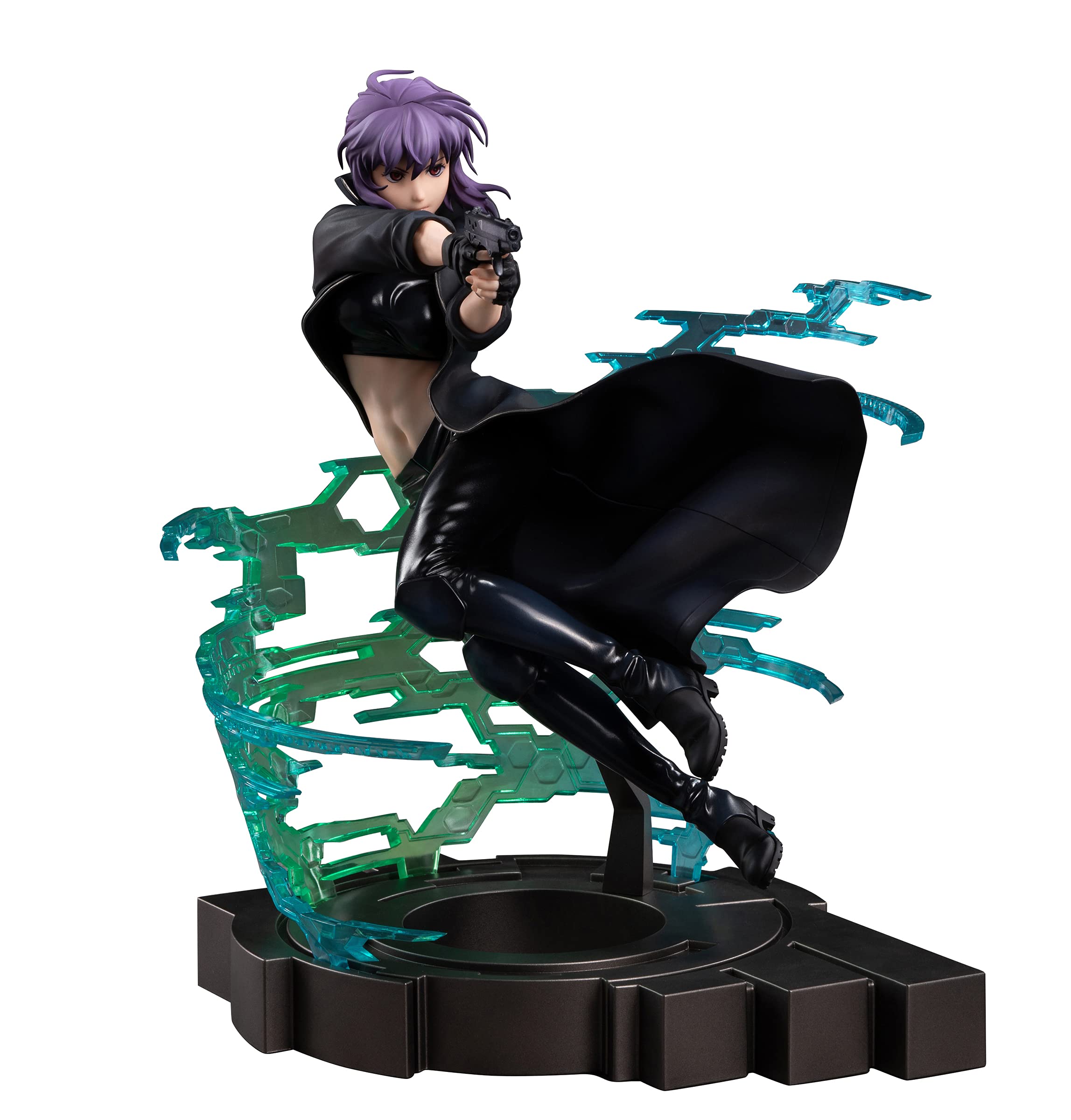 Ghost in The Shell: Stand Alone Complex 2nd GIG - Motoko Kusanagi 1:7 Scale PVC Figure - Anime Collectible for Fans & Display - Perfect for Home, Office, or Gaming Room Decor