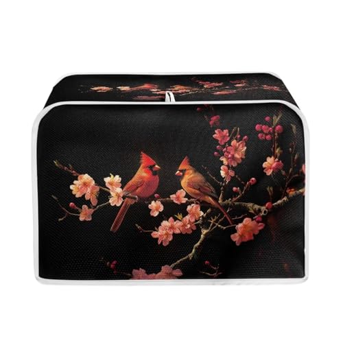 Cardinal Bird Cherry Floral