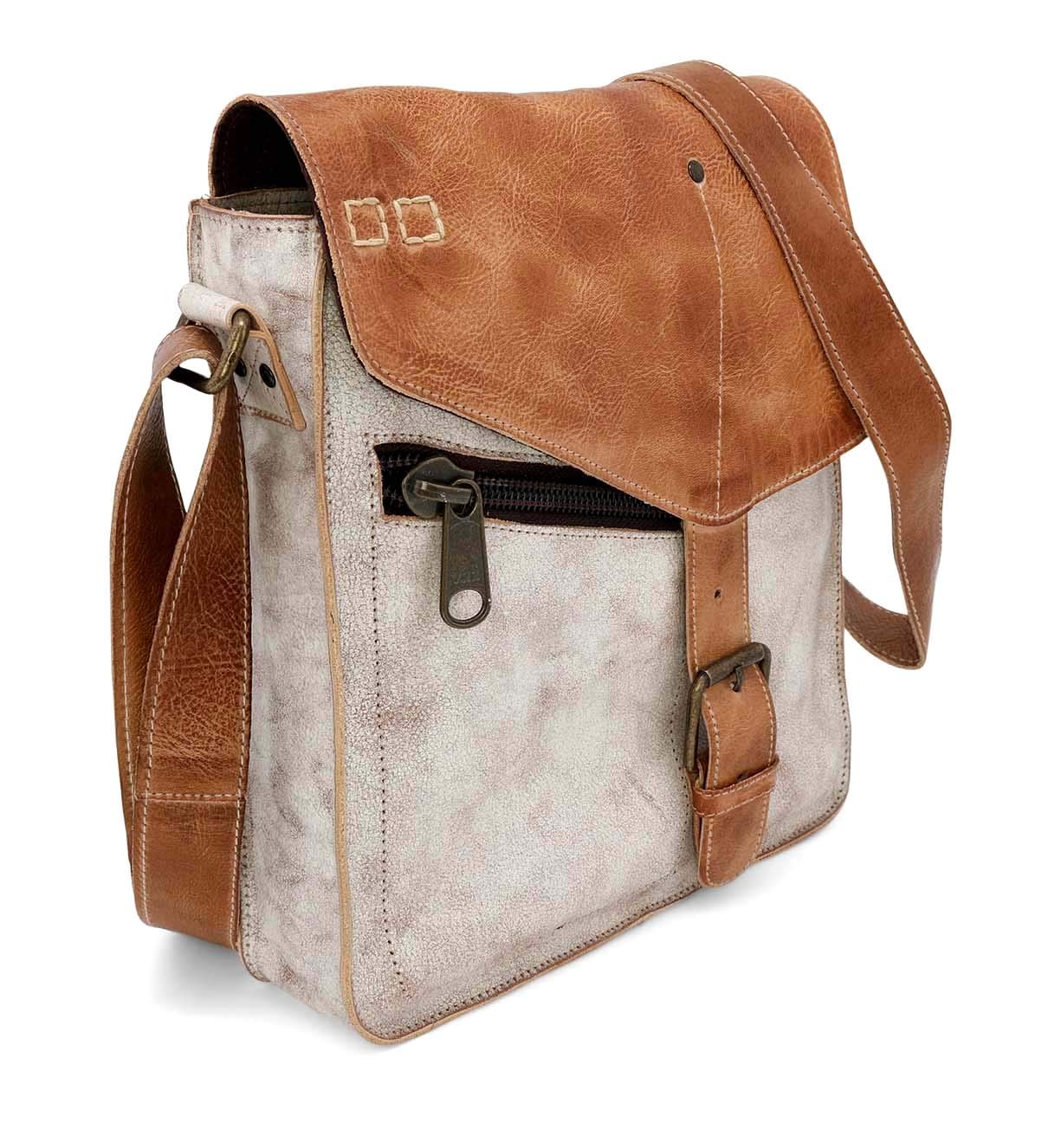 Bed Stu Venice Beach Genuine Leather Shoulder Bag for Women - Stylish Crossbody Purse for Travel, Work & Everyday Use