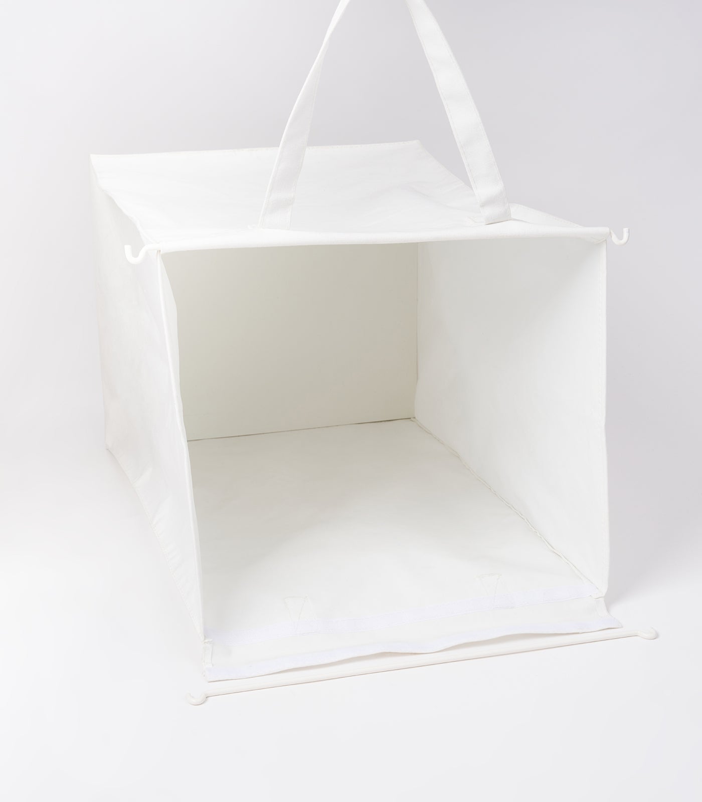 Breathable Cotton Liner Laundry Hamper with Sturdy Steel Frame - 2 Size Options for Bedroom & Closet Organization | Perfect for Home, Dorm, and Laundry Room Storage