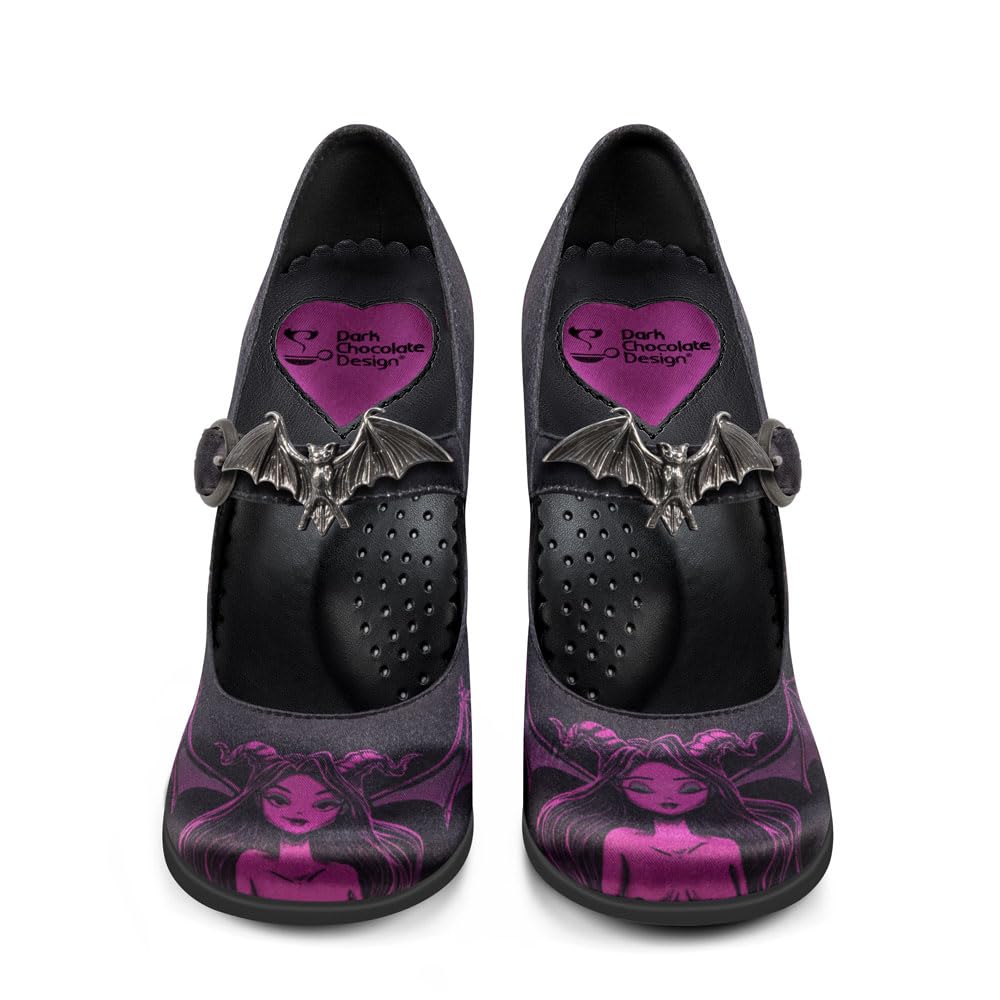 Hot Chocolate Design Chocolaticas Women's High Heel Mary Jane Pumps - Elegant Dress Shoes for Parties, Weddings & Office Wear
