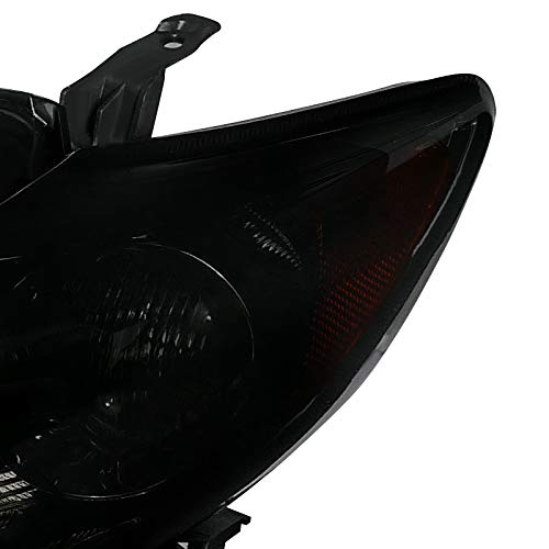2009-2010 Toyota Corolla XLE CE Sedan Replacement Smoke Lens Headlights - LED Driving Lamps for Night Visibility & Style Upgrade | Perfect for Daily Commute, Road Trips & Car Customization