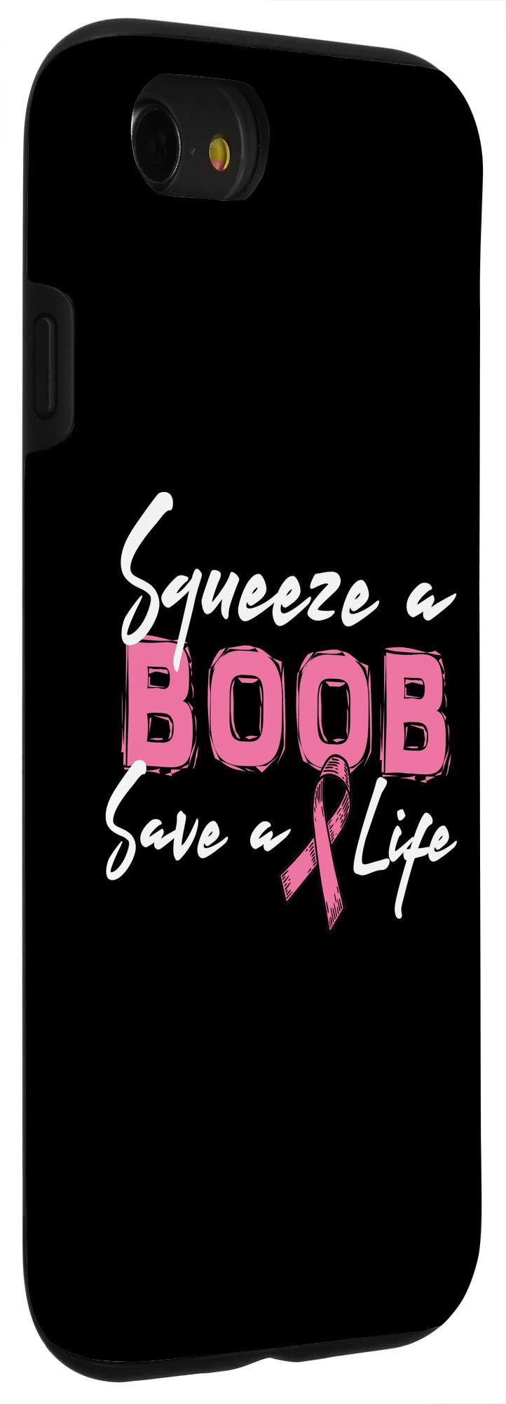 iPhone SE (2020) / 7 / 8 Pink Ribbon Breast Cancer Awareness Phone Case - Support Cancer Research with Every Purchase - Perfect Gift for Survivors, Patients & Supporters