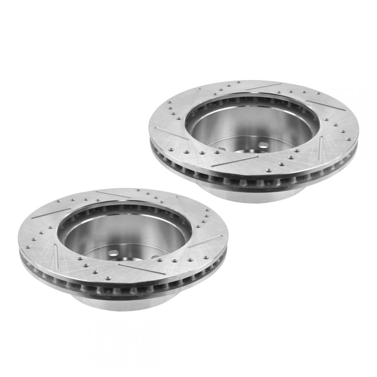 High-Performance Ceramic Brake Pads & Rotors Kit - Front & Rear G-Coated Set for 2003-2006 Jeep Wrangler - Perfect for Off-Roading & Daily Driving