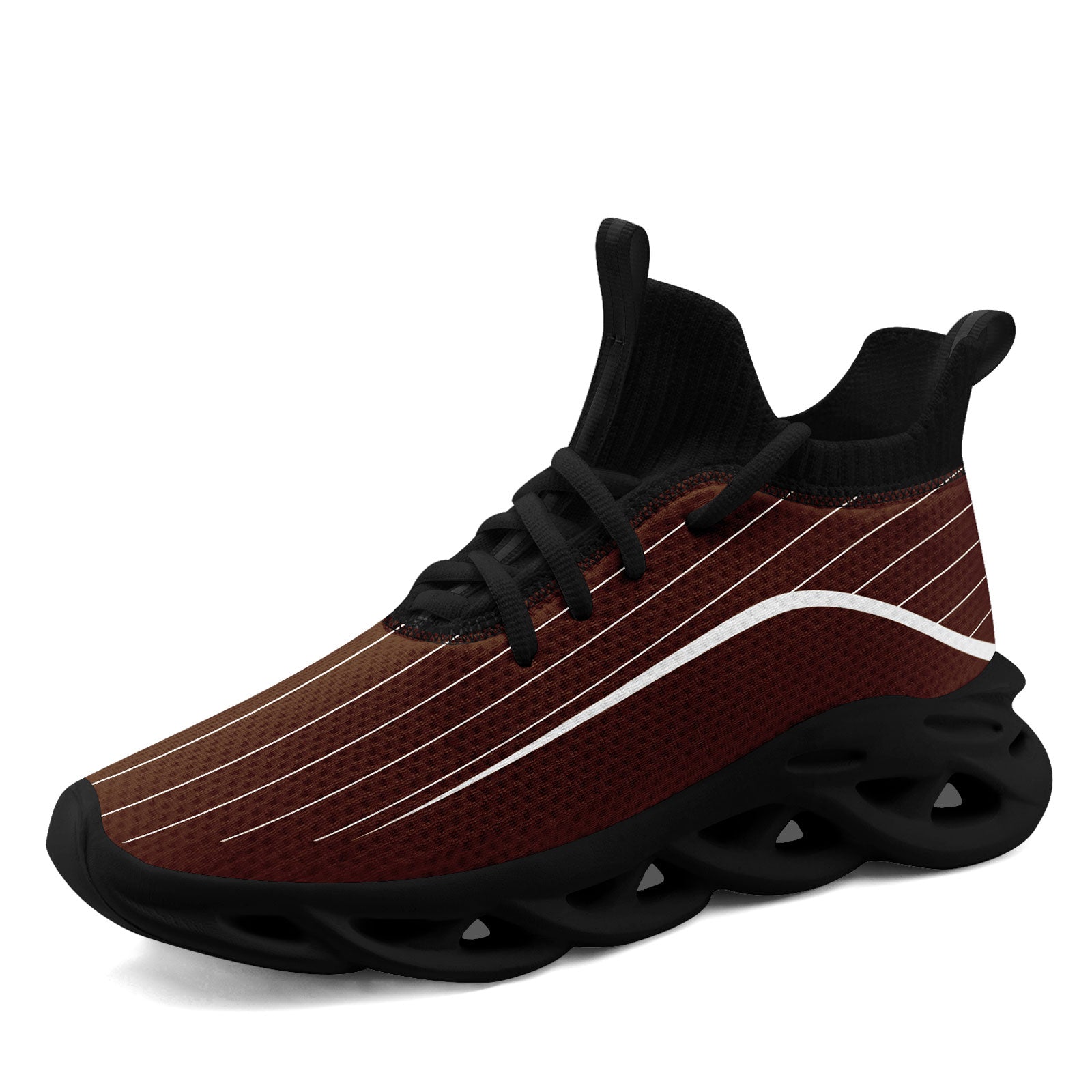 Custom Maxsoul Personalized Sneakers for Men & Women - Breathable Running Shoes FN030A D020237 (Size 24) - Perfect for Gym Workouts, Jogging & Casual Wear