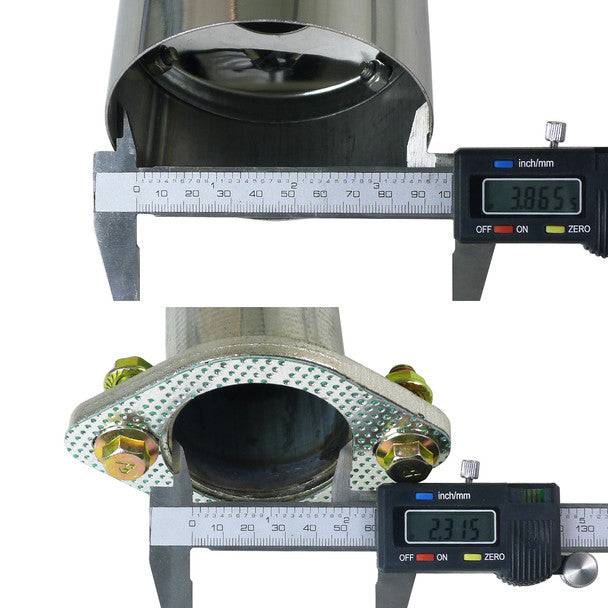 2001-2005 Honda Civic EX HX Si Coupe Performance Catback Exhaust System - 304 Stainless Steel N1 Style Muffler - Upgrade Your Ride for Better Sound & Power - Perfect for Street Racing & Car Enthusiasts