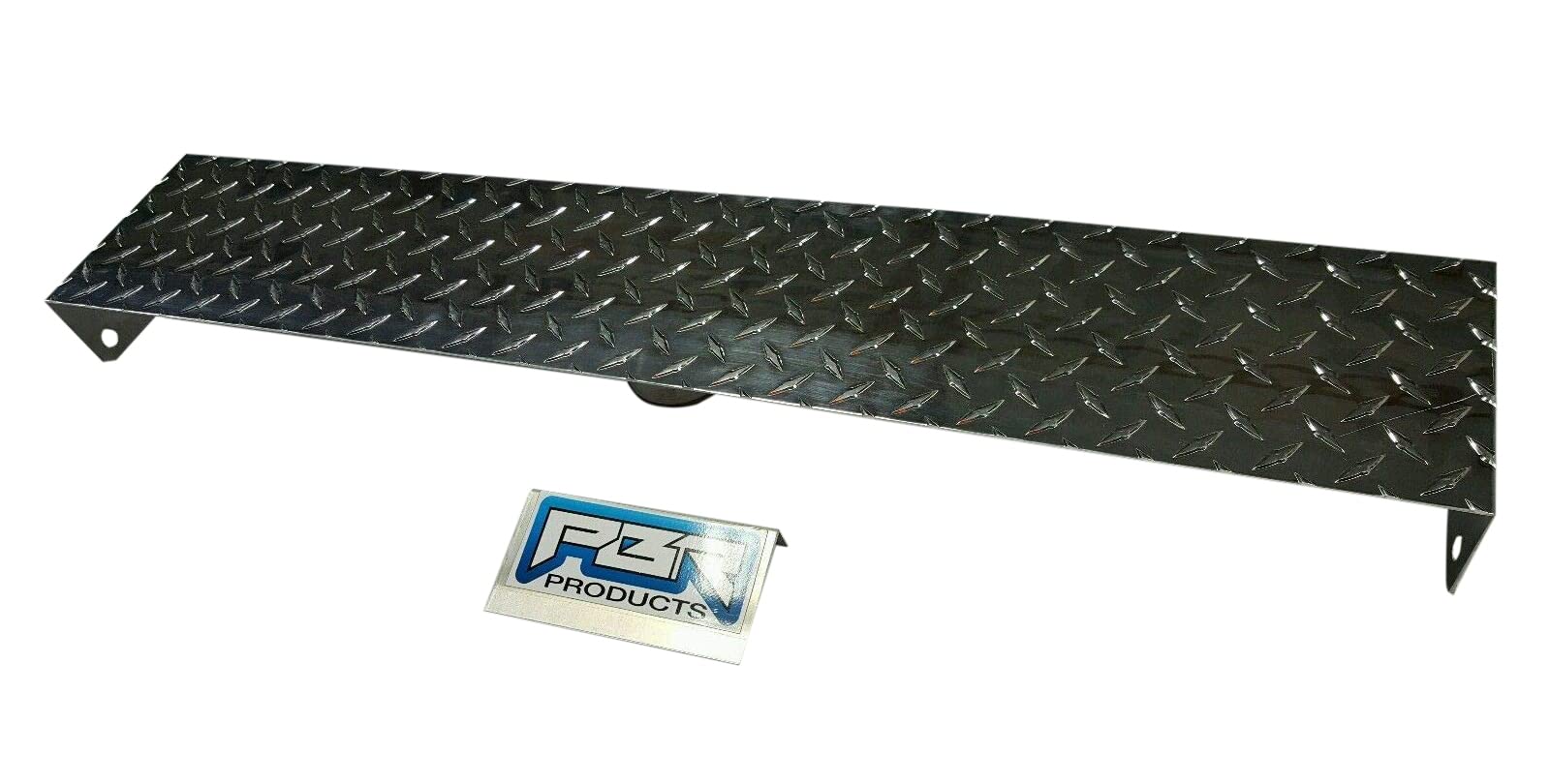 Polished Aluminum Diamond Plate Front Frame Cover for Jeep YJ - Durable Off-Road Protection for Jeep Wrangler YJ Models (1987-1995) | Perfect for Trail Riding, Rock Crawling & Off-Road Adventures