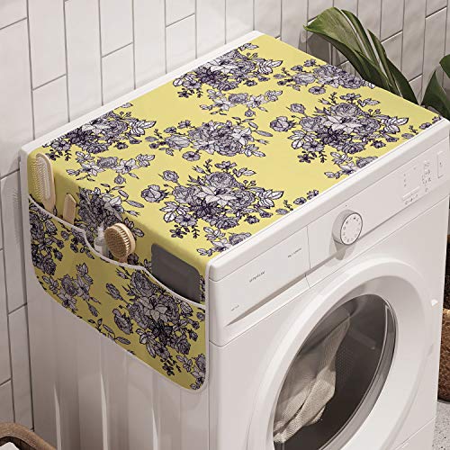 Pale Yellow and Dark Purple