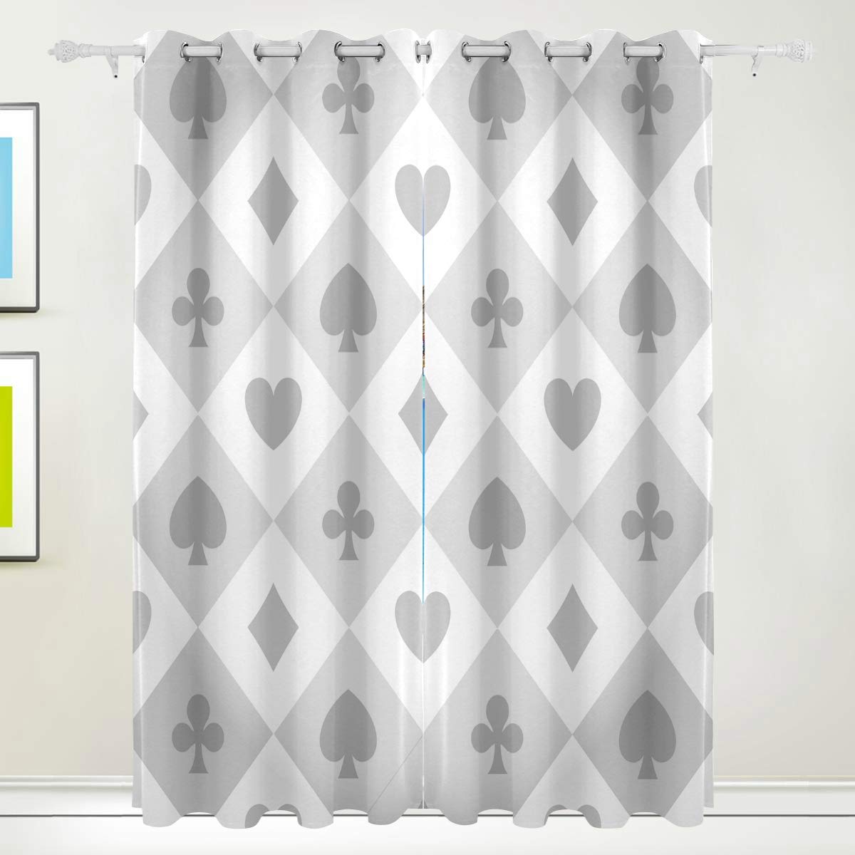 Blackout Curtains for Bedroom - Thermal Insulated 72x55 Inch, 2 Panels for Farmhouse & Studio