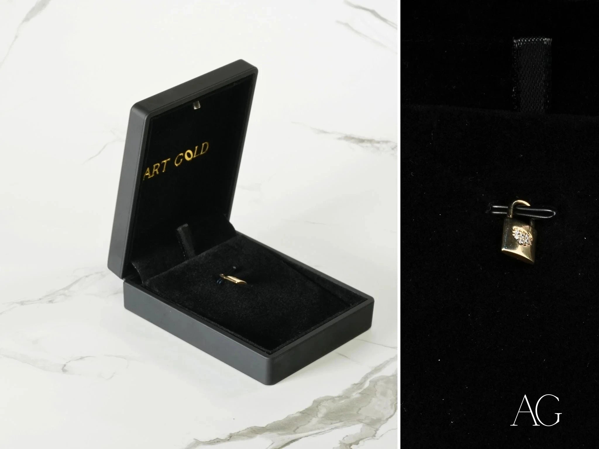 Petite Lock: Small Locker Pendant Necklace for Women - Trendy Minimalist Jewelry Gift for Her | Perfect for Everyday Wear, Date Nights & Special Occasions
