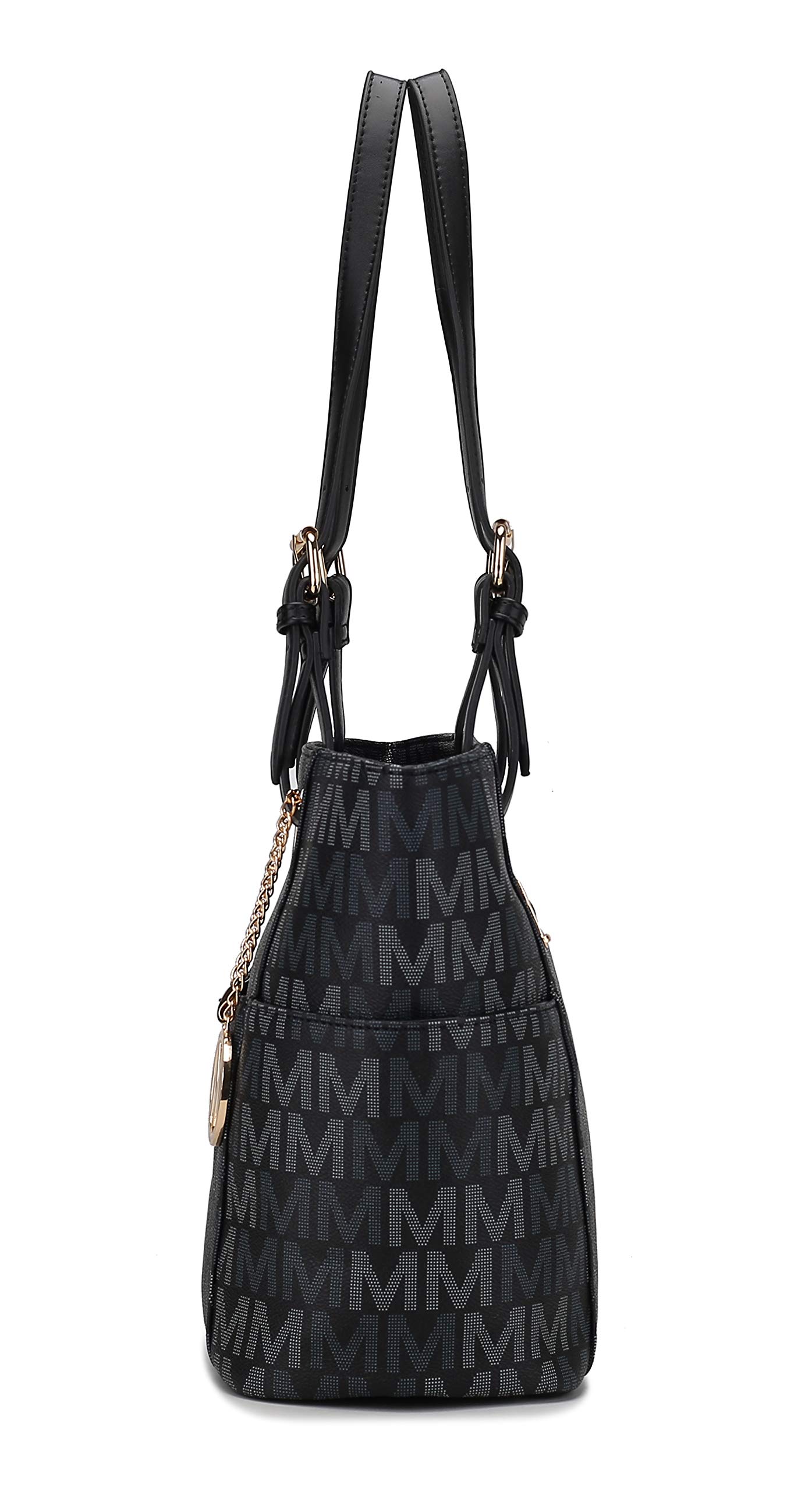 MKF Collection Vegan Leather Tote Bag for Women - Stylish Shoulder Bag with Top Handle & Signature Design | Perfect for Work, Travel & Everyday Use