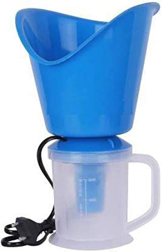 Bluebell 3-in-1 Vaporizer & Inhaler for Cough & Cold Relief | Facial Steamer for Kids & Adults | Portable Nebulizer for Home & Travel Use | Soothes Congestion & Hydrates Skin (Blue)