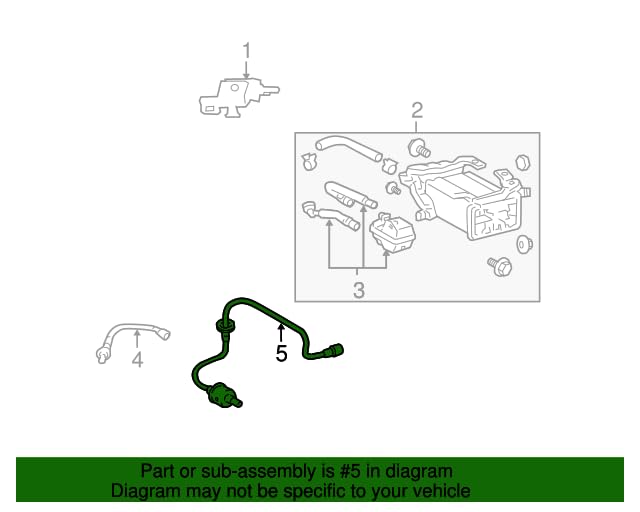 Genuine Lexus Oxygen Sensor 89465-30720 - Direct Fit Replacement for Improved Engine Performance & Fuel Efficiency - Perfect for Lexus Maintenance & Emissions Repair