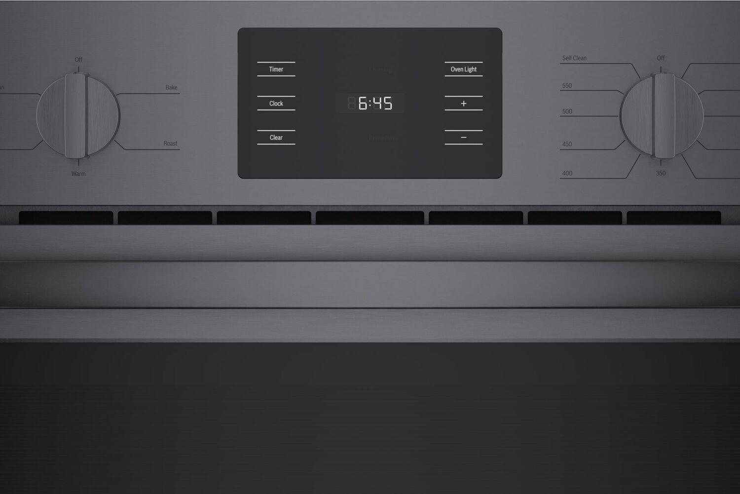 Bosch HBL5344UC 500 Series 30-Inch Single Wall Oven - Stainless Steel Built-In Electric Oven for Modern Kitchens | Baking, Roasting & Cooking Appliance