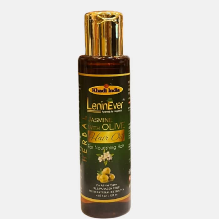 Jasmine & Oliver Hair Oil for Growth & Shine - Natural Hair Care Treatment for Dry, Damaged Hair - Perfect for Daily Use & Scalp Massage